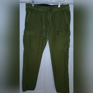 Men's Scotch & Soda Men's Cargo Pants Olive Green W 31 L32